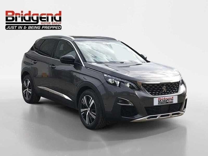 Grey Used 2019 Peugeot 3008 GT-line Hatchback | £12,399 (Fair price) - Image 1/4