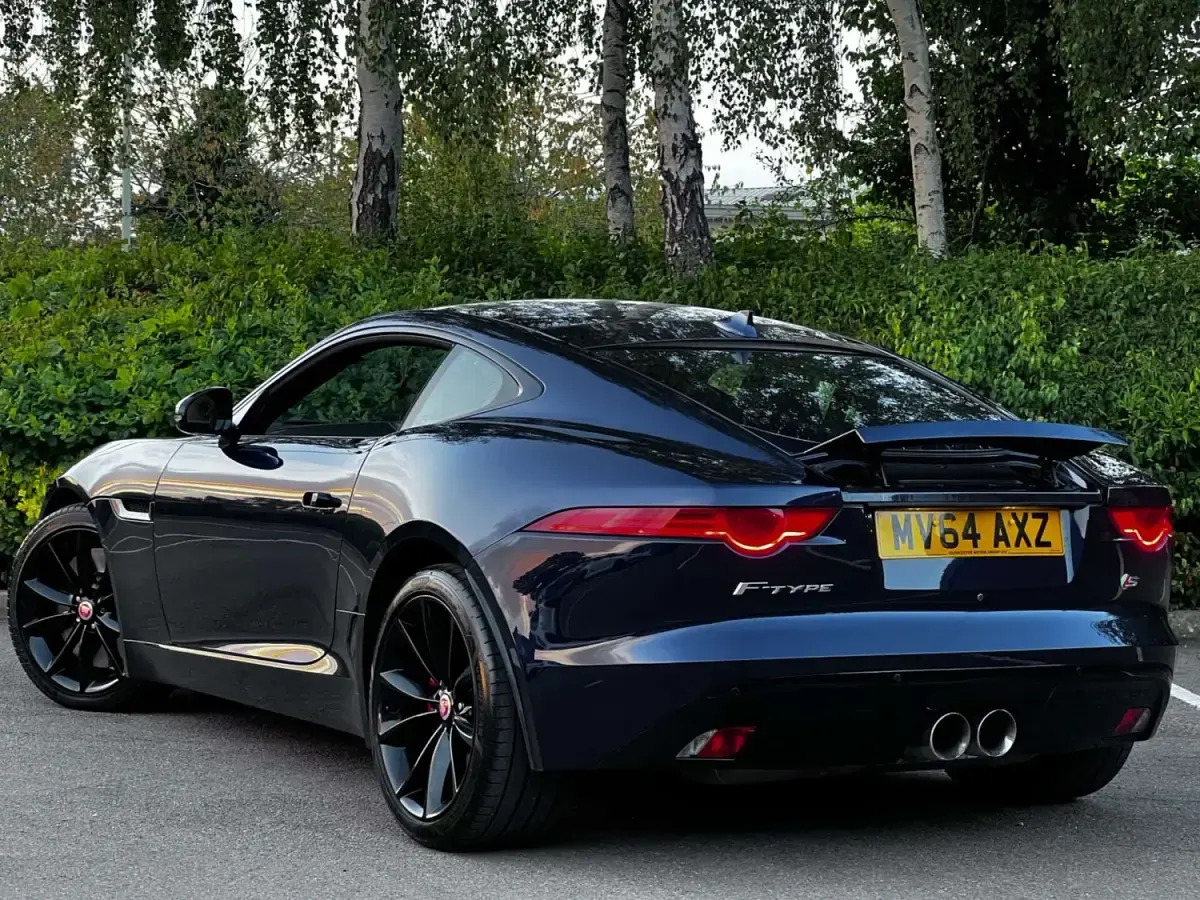 Usado Jaguar F-Type S 2014 Azul Coupé