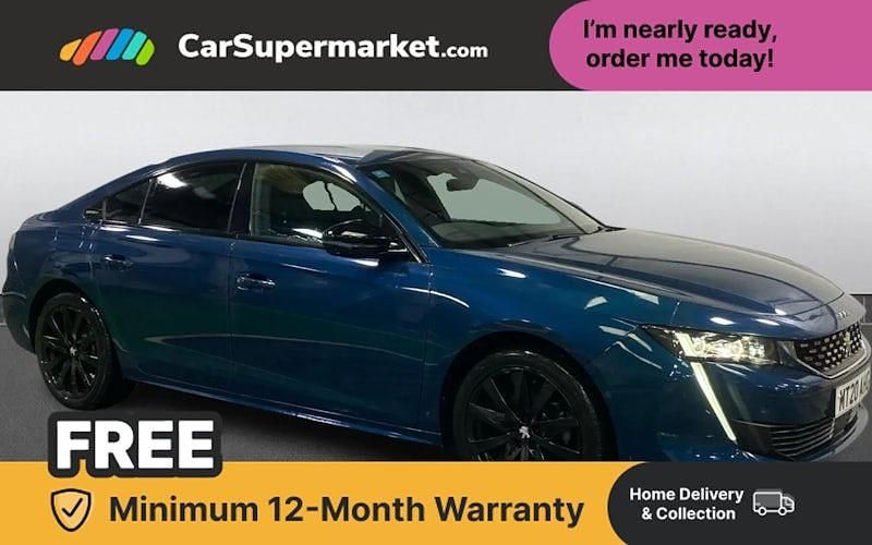 Used Peugeot 508 GT-line 131 HP (96 kW) 2020 Blue Hatchback