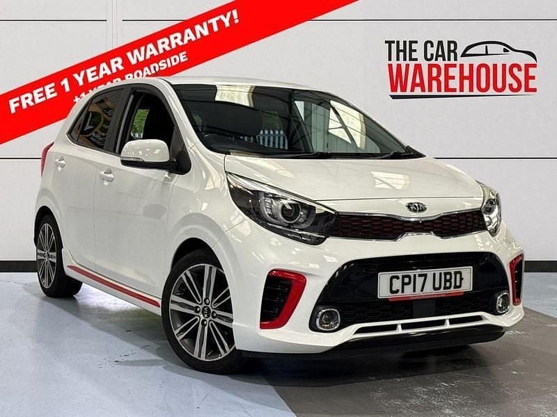 Used Kia Picanto GT-Line 83 HP (61 kW) 2017 White Hatchback