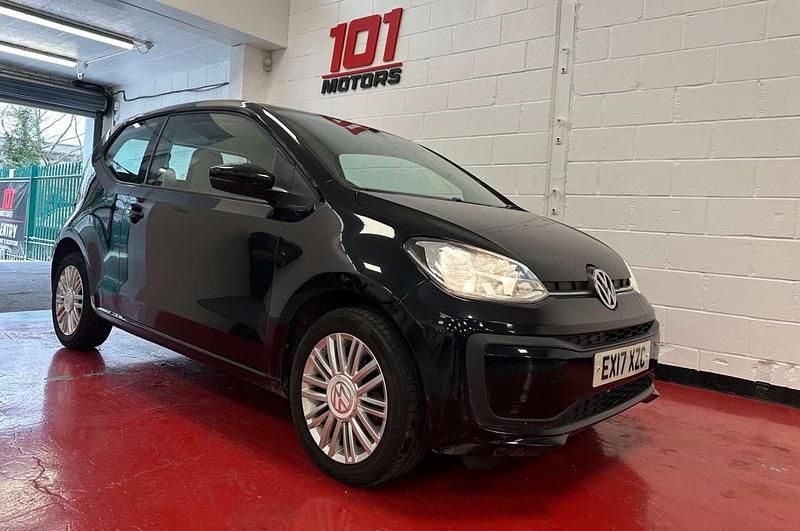 Begagnad VW up! move up! 60 HK (44 kW) 2017 Svart Halvkombi