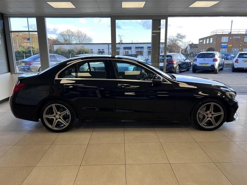 Used Mercedes C300 AMG Line Premium Plus 2015 Black Sedan