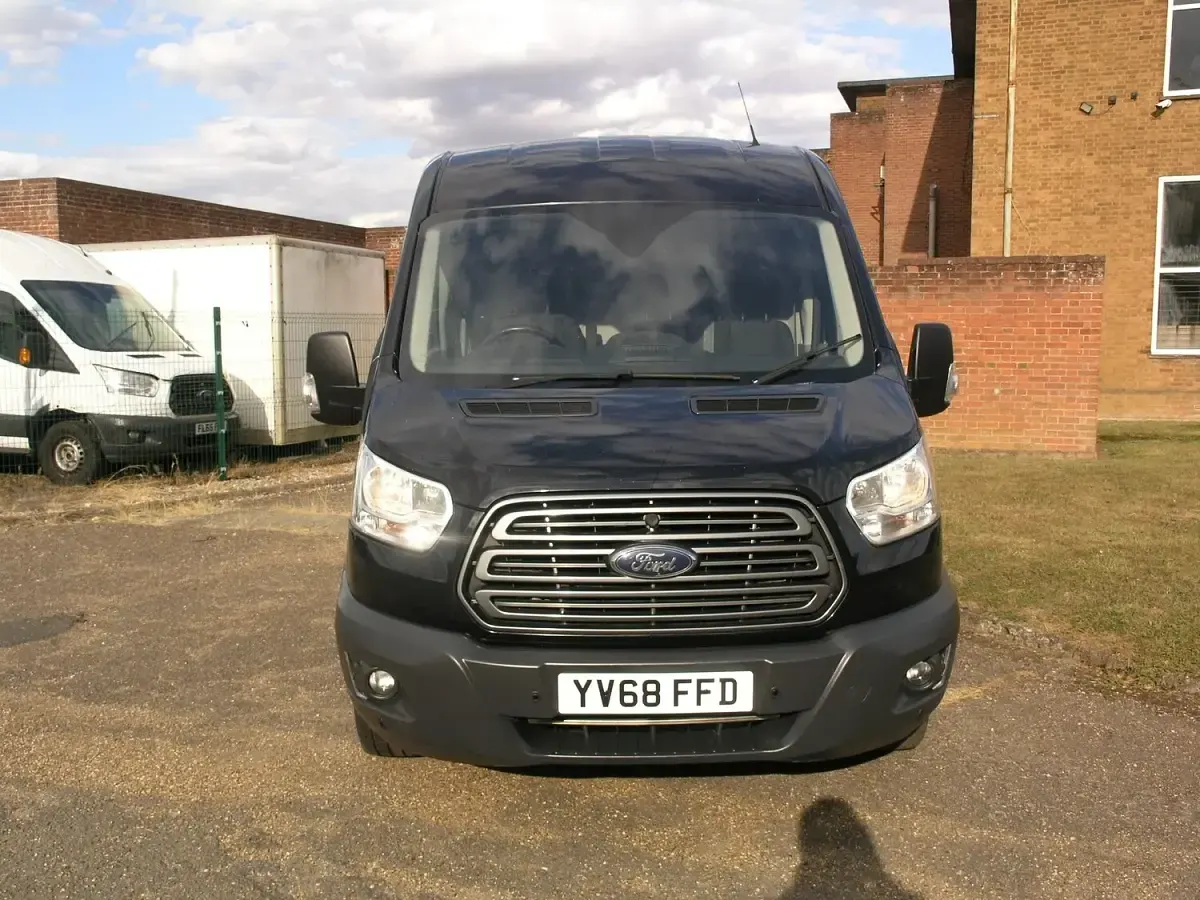 Used Ford Transit Trend 130 HP (95 kW) 2019 Black Van