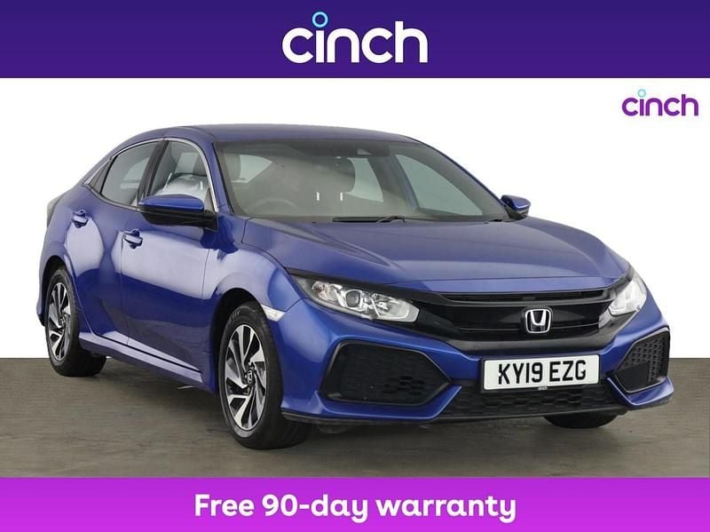 Blue Used 2019 Honda Civic SE Hatchback | £10,099 (Fair price) - Image 1/3