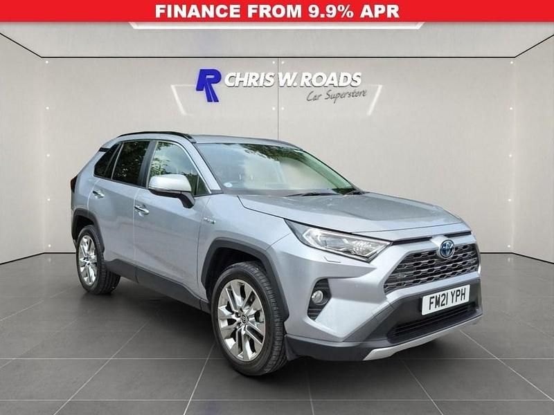 Silver Used 2021 Toyota RAV4 Hybrid SUV | £27,250 (Fair price) - Image 1/3