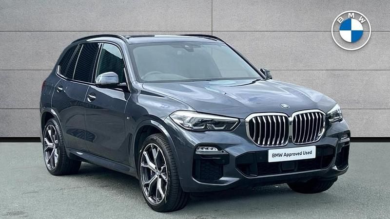 Grey Used 2019 BMW X5 M Sport SUV | £39,945 (Good price) - Image 1/4