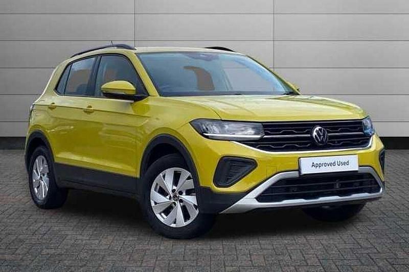 Rubber ducky yellow Used 2024 VW T-Cross Life SUV | £19,995 (Fair price) - Image 1/4
