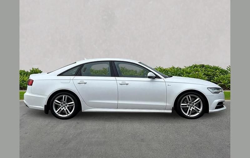 Used Audi A6 S-Line 320 HP (235 kW) 2016 White Sedan