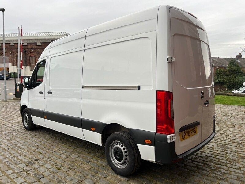 Begagnad Mercedes Sprinter Progressive 2020 Vit Van