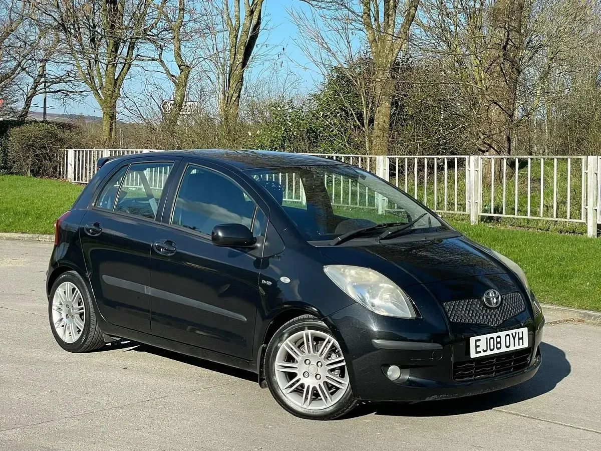 Used Toyota Yaris SR 2008 Black Hatchback
