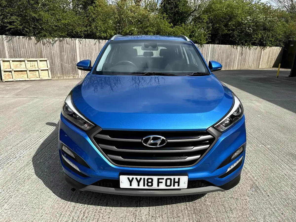 Used Hyundai Tucson SE 177 HP (130 kW) 2018 Blue SUV