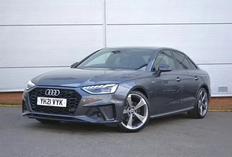 Used Audi A4 Black Edition 163 HP (119 kW) 2021 Grey Sedan