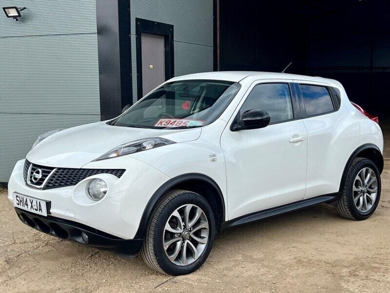 White Used 2014 Nissan Juke N-TEC SUV | £4,495 (Fair price) - Image 1/4