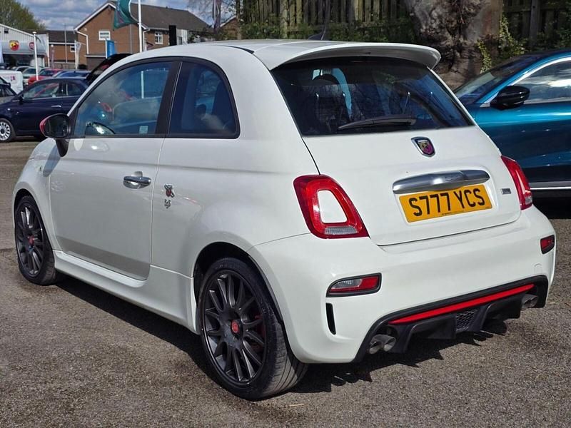 Used Abarth 595 160 HP (117 kW) 2017 White Hatchback