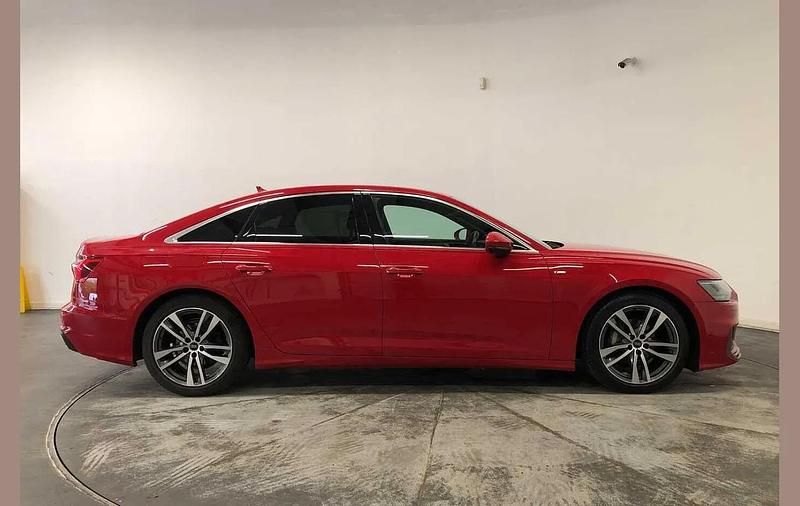 Used Audi A6 S-Line 204 HP (150 kW) 2023 Red Sedan