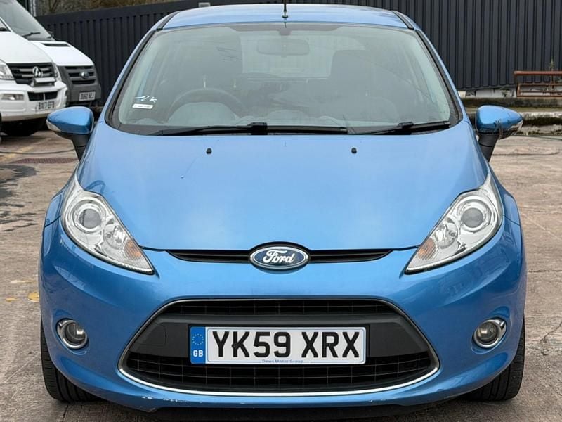 Used Ford Fiesta Zetec 2009 Blue Hatchback