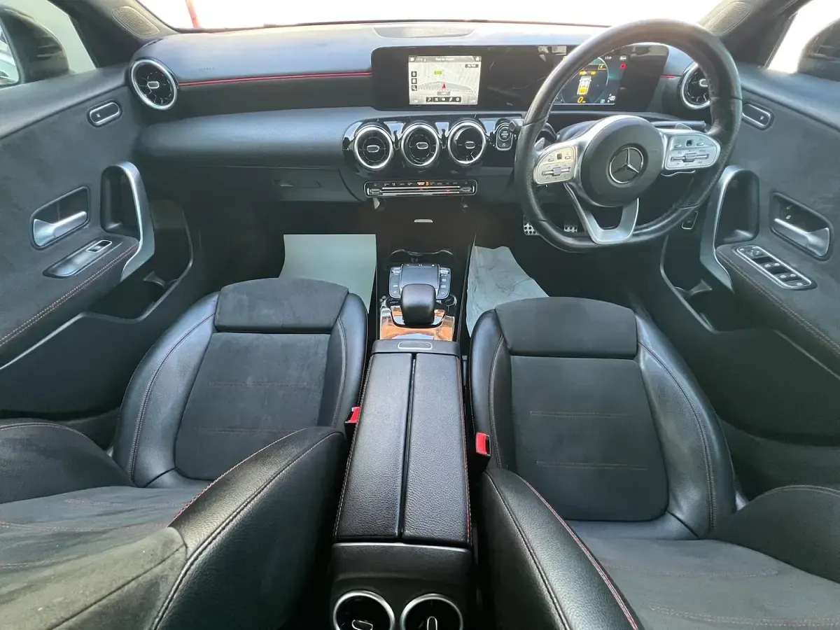 Used Mercedes A180 AMG line 2021 Black Sedan