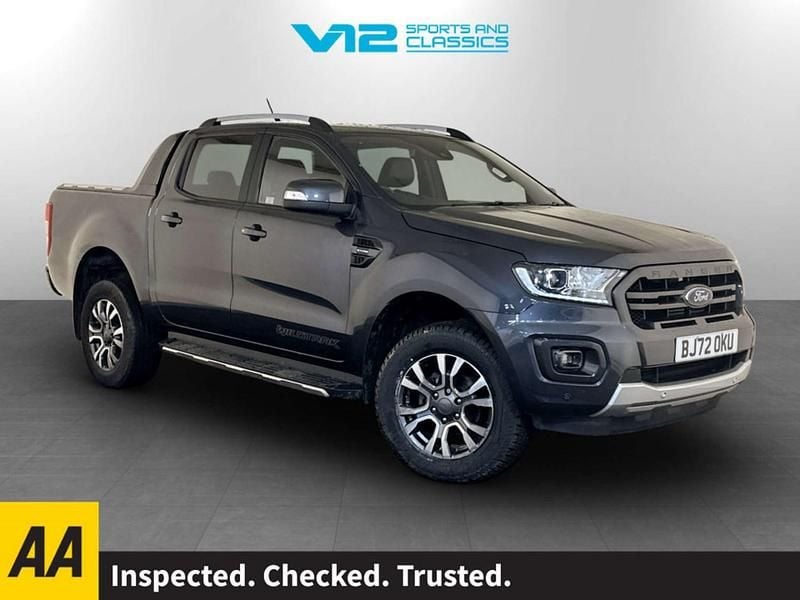 Grey Used 2022 Ford Ranger Wildtrack Pickup | £23,754 (Super price) - Image 1/2