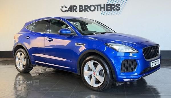 Blue Used 2018 Jaguar E-Pace R-Dynamic SUV | £14,995 (Fair price) - Image 1/4