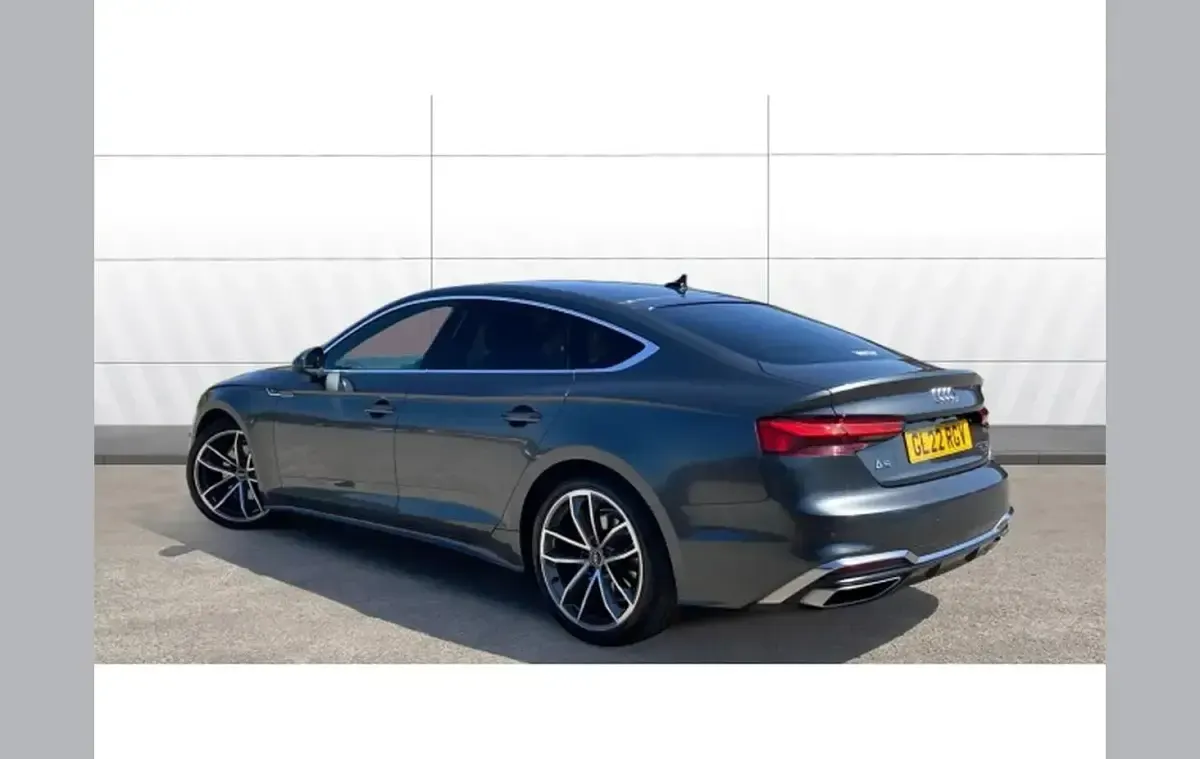 Used Audi A5 Sportback S-Line 200 HP (147 kW) 2022 Grey Hatchback