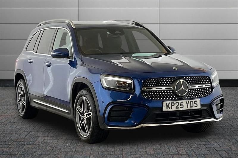 Spectral blue Used 2025 Mercedes GLB200 Executive SUV | £31,890 (Fair price) - Image 1/4