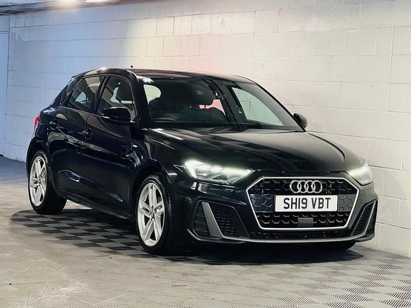 Black Used 2019 Audi A1 S-Line Hatchback | £10,989 (Good price) - Image 1/4