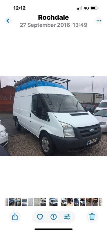White Used 2007 Ford Transit Van | £1,250 (Super price) - Image 1/4