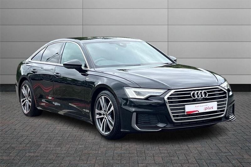 Black Used 2022 Audi A6 S-Line Sedan | £25,995 (Good price) - Image 1/4