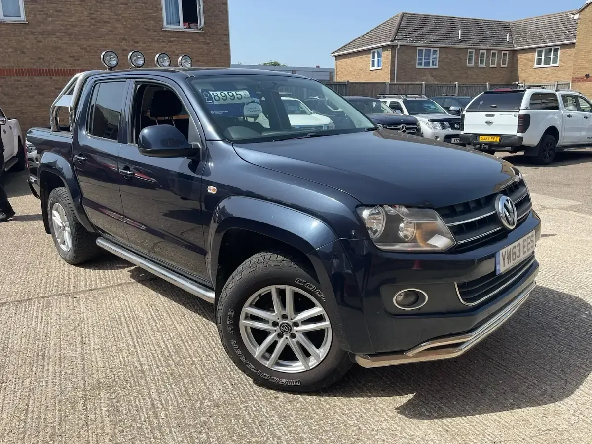 Used VW Amarok Trendline 2014 Blue Pickup