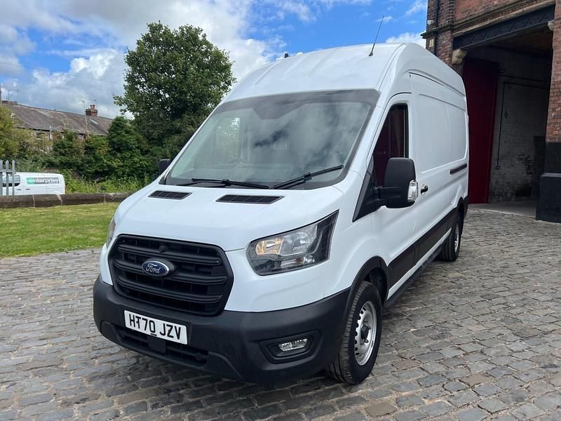 Used Ford Transit 130 HP (95 kW) 2021 White Van