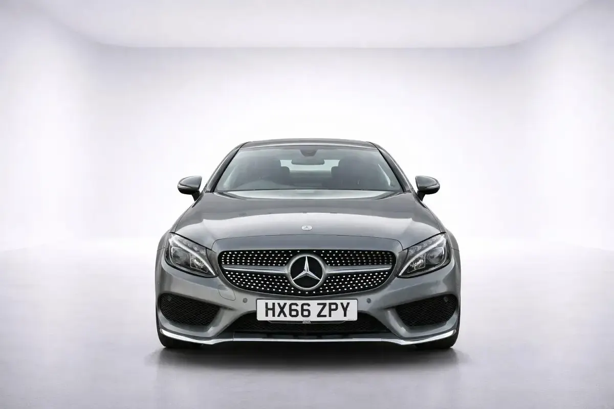 Used Mercedes C200 AMG line 2016 Grey Coupe
