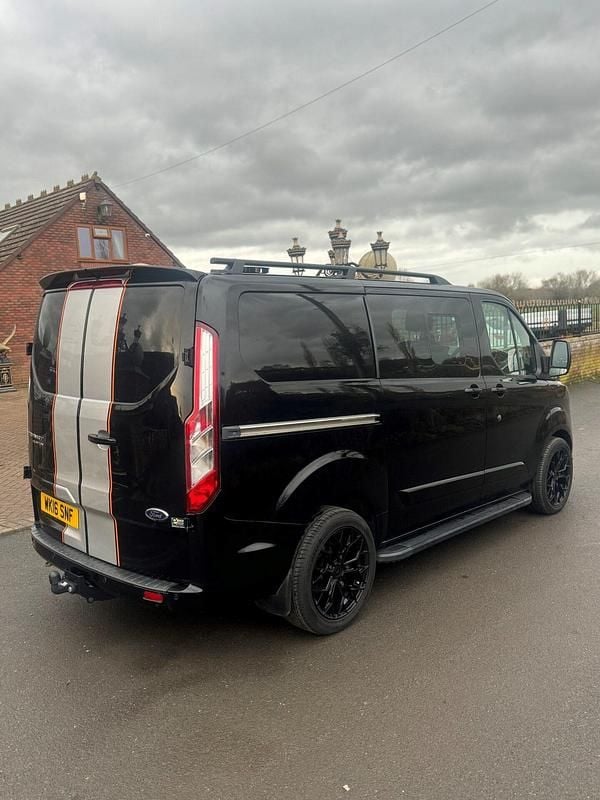 Used Ford Transit Custom Limited 125 HP (91 kW) 2016 Black Van