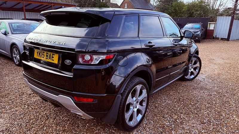 Used Land Rover Range Rover evoque Dynamic 2015 Black Estate