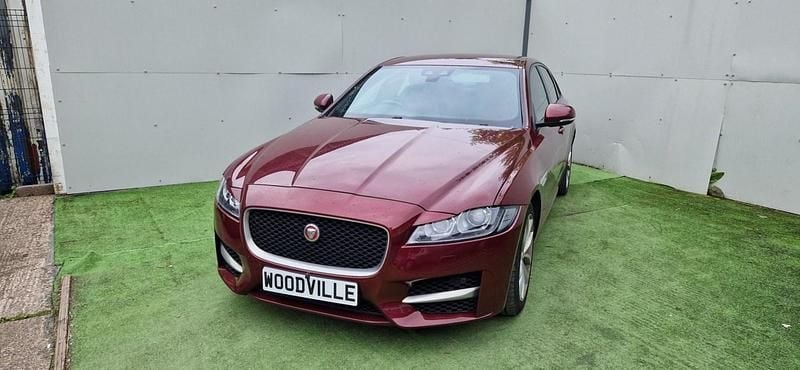 Red Used 2016 Jaguar XF R-Sport Sedan | £7,995 (Super price) - Image 1/4