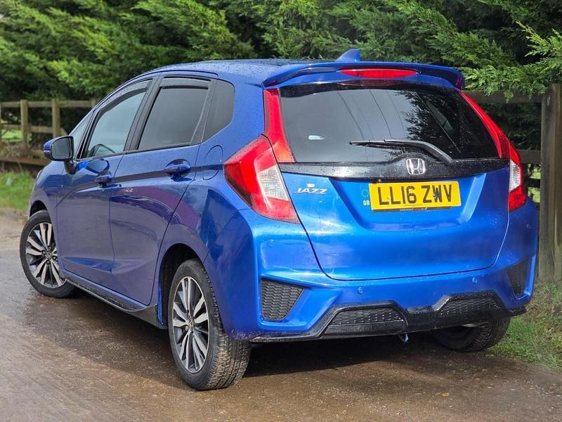 Used Honda Jazz EX 102 HP (75 kW) 2016 Blue Hatchback