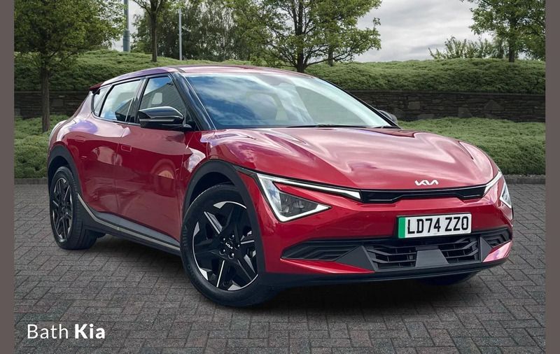 Red Used 2024 Kia EV6 Air SUV | £30,837 - Image 1/4