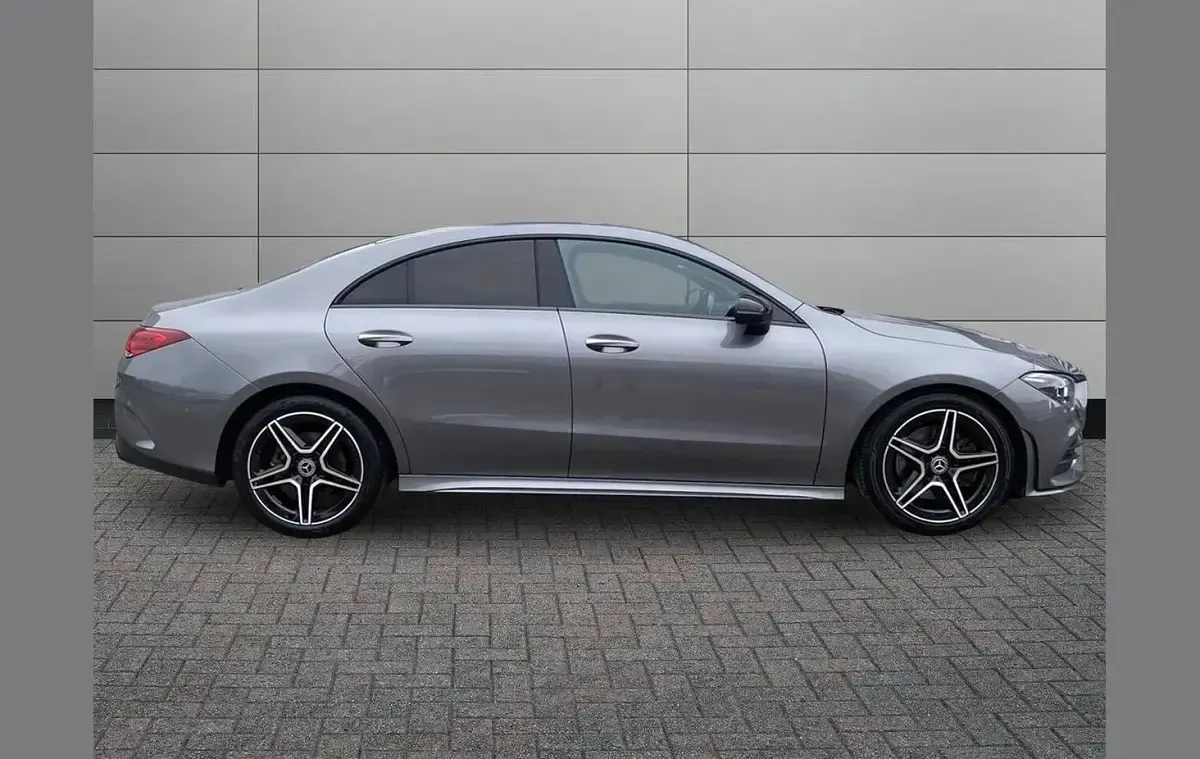 Used Mercedes CLA200 AMG Line Premium 161 HP (118 kW) 2023 Grey Coupe