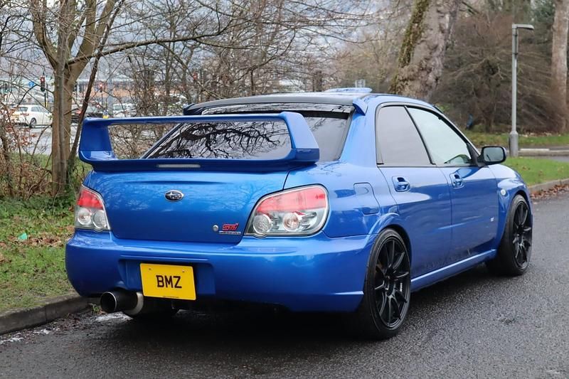 Used Subaru Impreza 2006 Blue Sedan