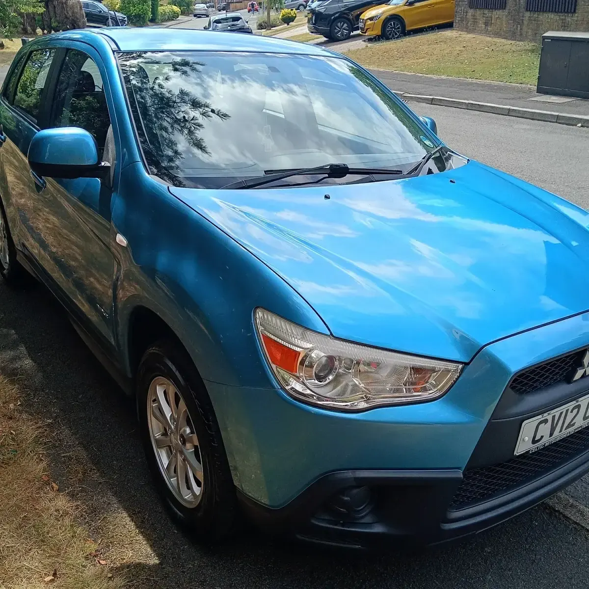 Used Mitsubishi ASX 117 HP (86 kW) 2012 Blue SUV