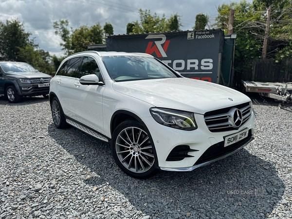 White Used 2016 Mercedes GLC250 AMG line Estate | £14,995 (Fair price) - Image 1/4