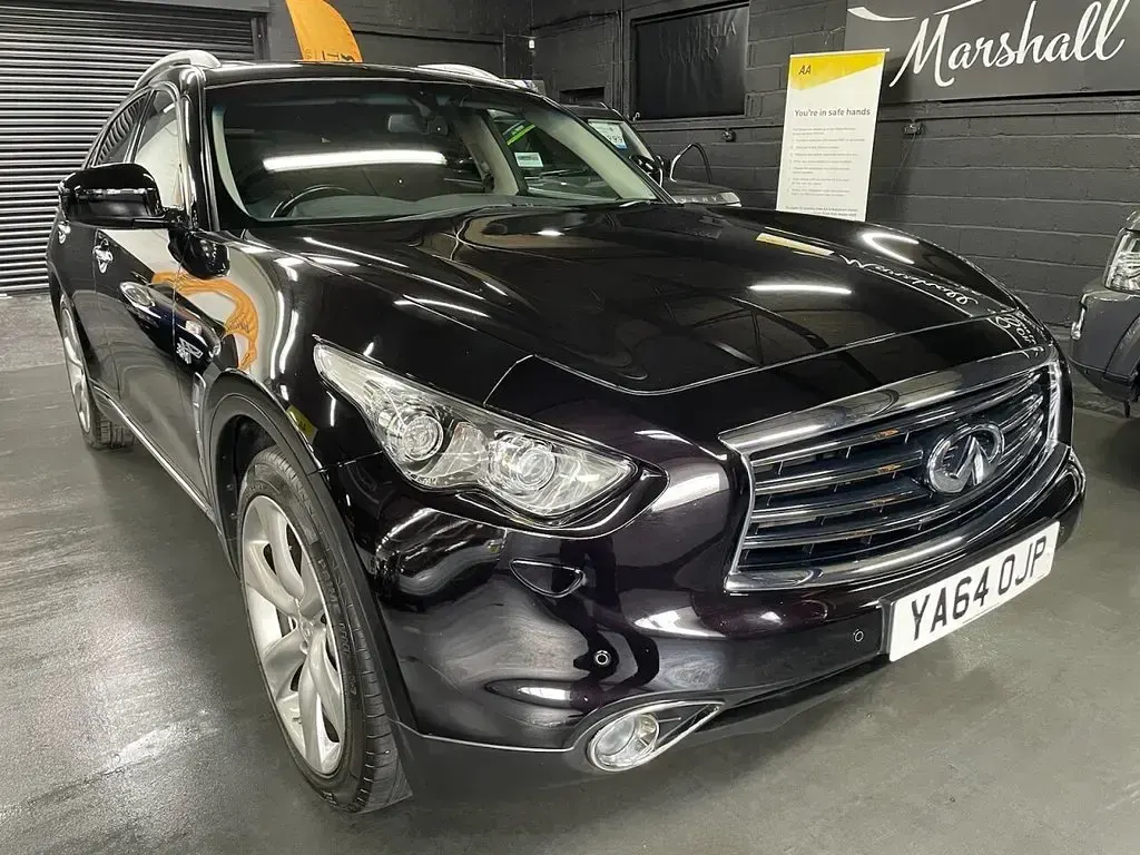 Used Infiniti QX70 Premium 235 HP (172 kW) 2014 Black SUV