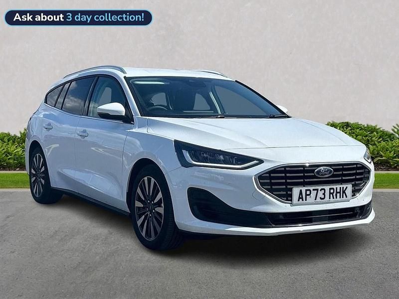 White Used 2024 Ford Focus Titanium X Estate | £20,480 (Fair price) - Image 1/4