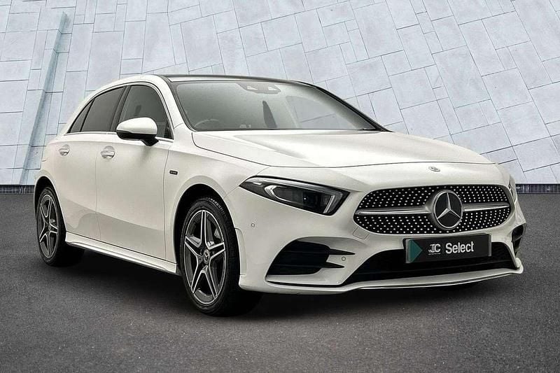 White Used 2021 Mercedes A250 AMG Line Premium Plus Hatchback | £18,995 (Fair price) - Image 1/4
