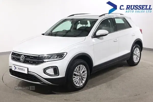 Used VW T-Roc Life 150 HP (110 kW) 2023 White SUV