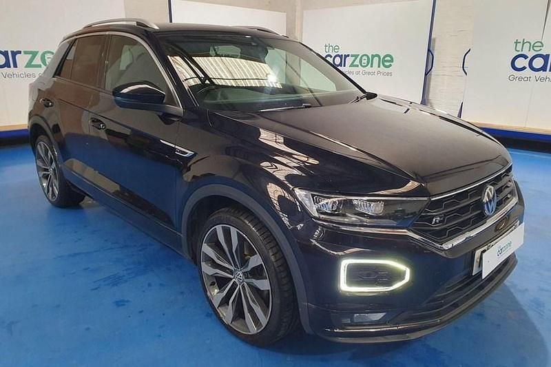 Used VW T-Roc R-line 150 HP (110 kW) 2020 Black SUV