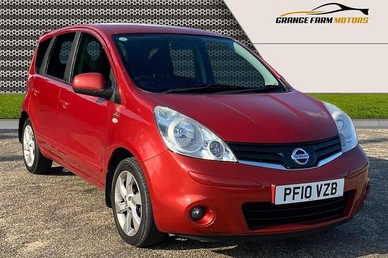 Red Used 2010 Nissan Note N-TEC MPV | £2,995 (Fair price) - Image 1/1
