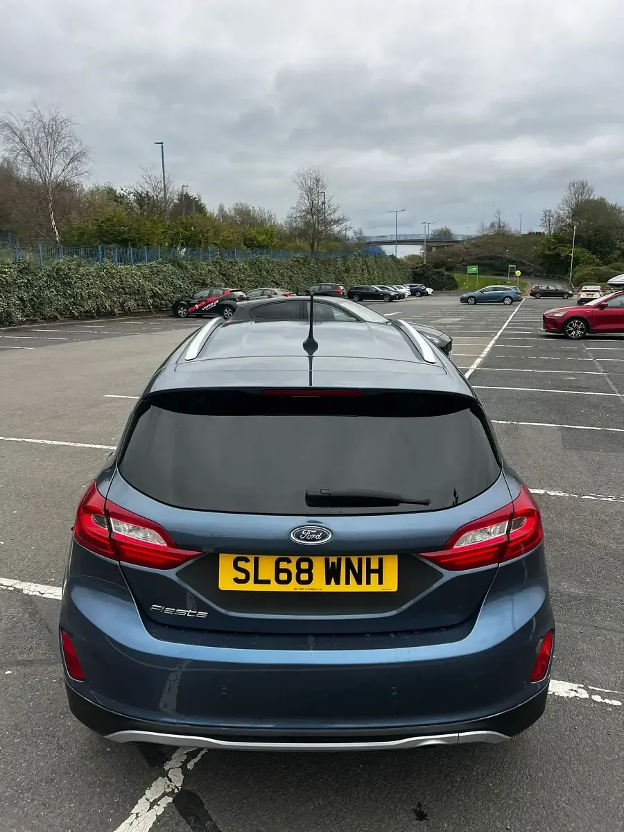 Used Ford Fiesta Active 2018 Blue Hatchback