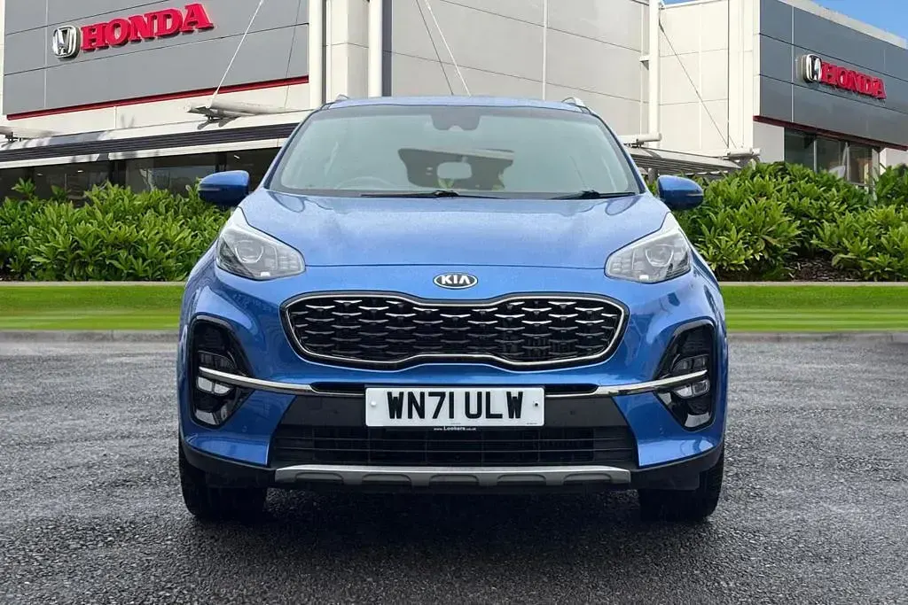Used Kia Sportage GT-Line 136 HP (100 kW) 2021 Blue SUV