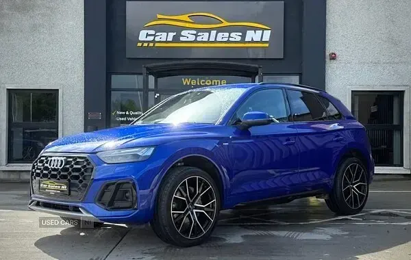Used Audi Q5 S-Line 202 HP (148 kW) 2023 Blue SUV