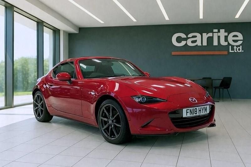 Red Used 2018 Mazda MX5 Inclusive Cabriolet | £14,995 (Fair price) - Image 1/1